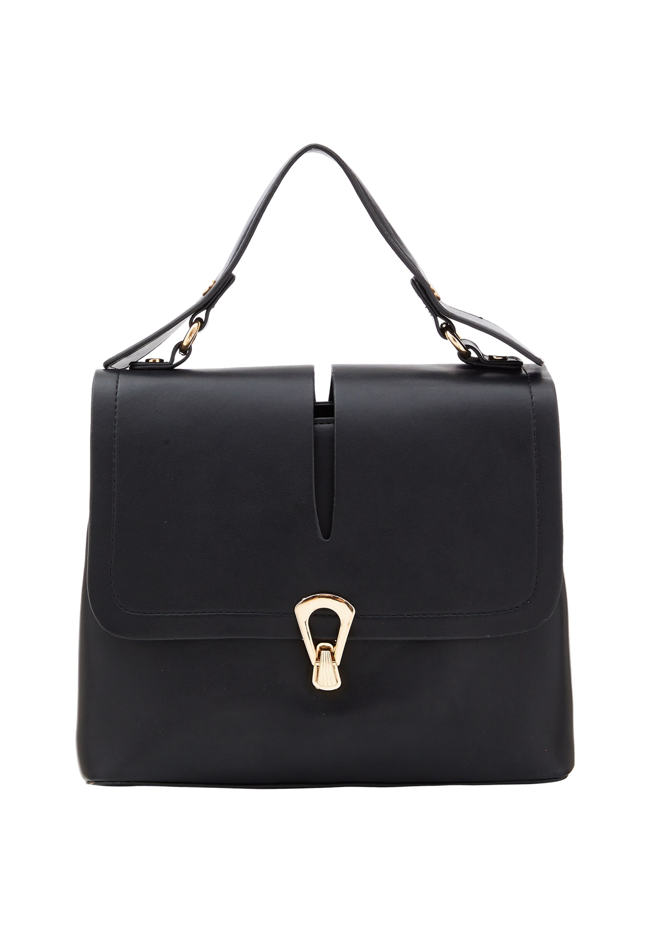 Usha Дамска чанта в черно: отпред