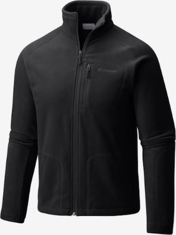 COLUMBIA Fleece jas 'Columbia Fast Trek II Full Zip Fleece' in Zwart: voorkant