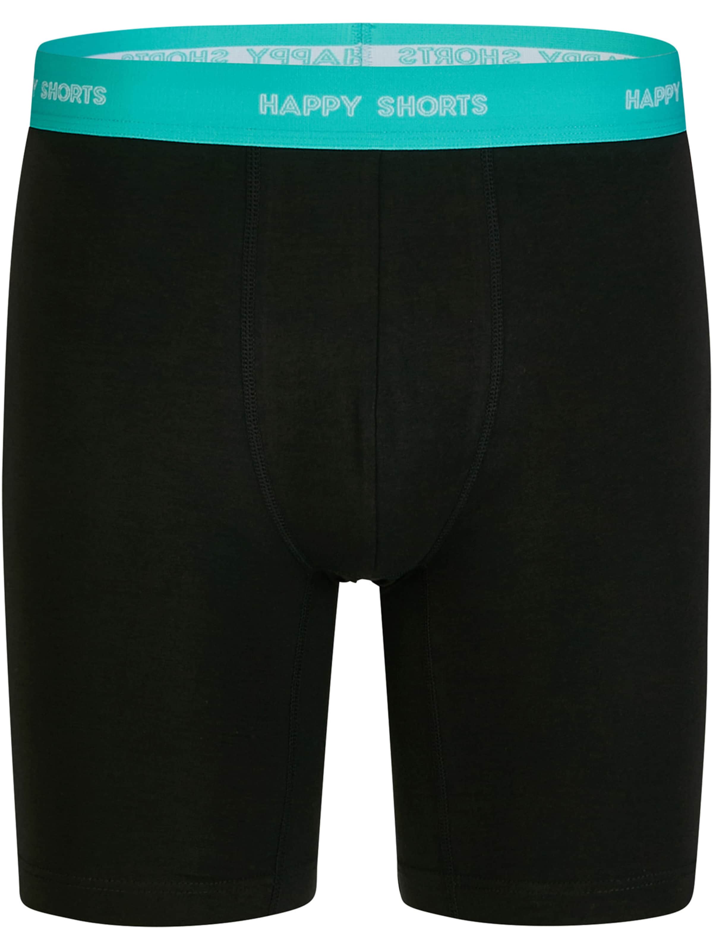 Happy Shorts - Boxers ' Prints ' em preto