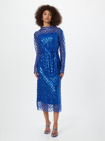 Robe Warehouse en bleu : devant