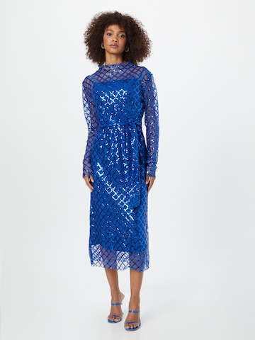 Robe Warehouse en bleu : devant