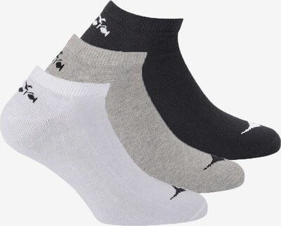 Diadora Socken in graumeliert / schwarz / weiß, Produktansicht