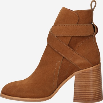 Bottines 'LYNA' See by Chloé en marron