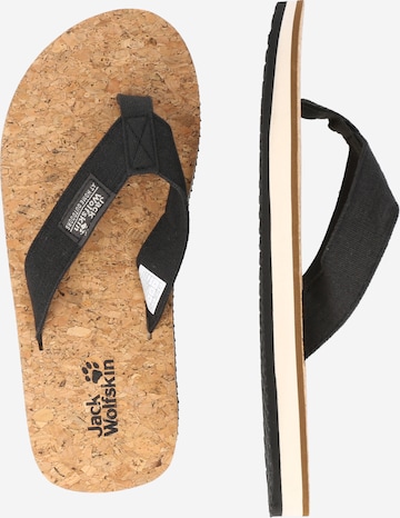 JACK WOLFSKIN Σαγιονάρες διχαλωτές 'ECOSTRIDE 2 SLIPPER W' σε γκρι