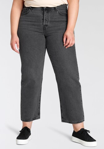 Levi's® Plus Regular Jeans in Grey: front