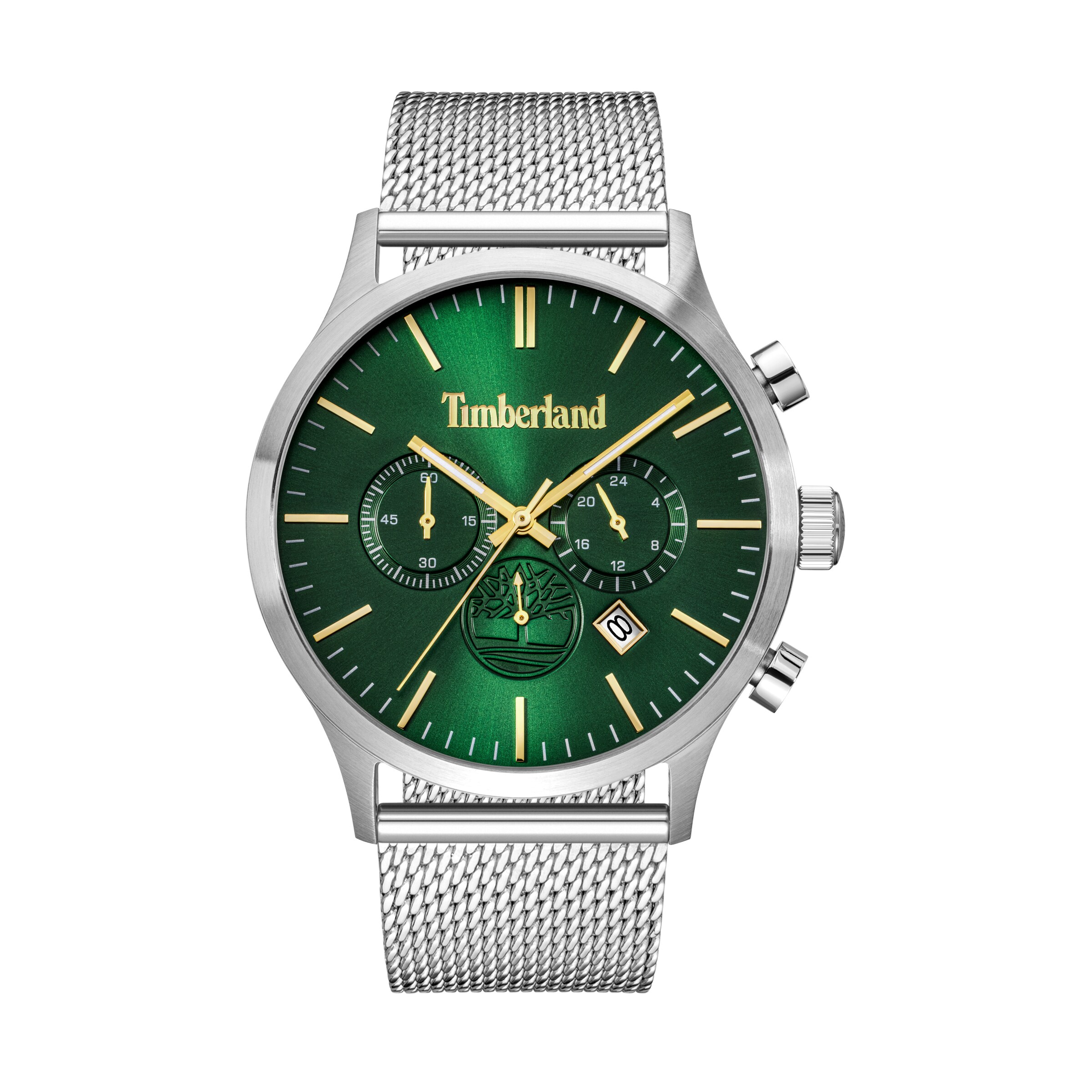 TIMBERLAND Analog Watch in Green: front