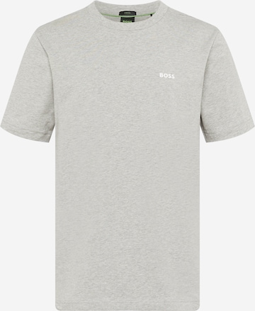 T-Shirt 'TEE' BOSS en gris : devant