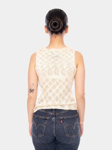 wild pony Knitted Top in Beige