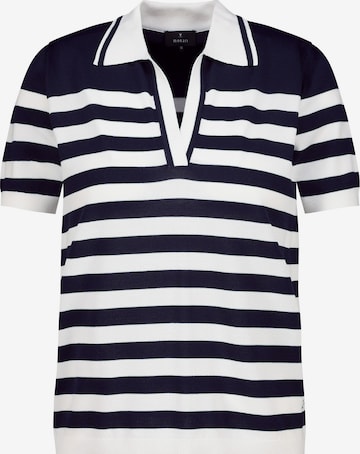 Pullover di monari in blu: frontale