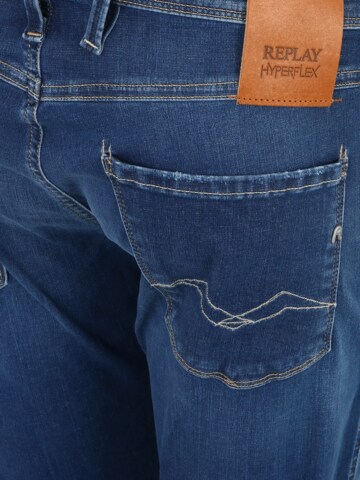 REPLAY Slimfit Jeans 'ANBASS' in Blauw
