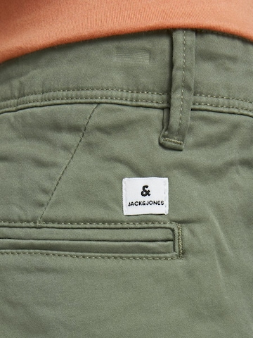 Jack & Jones Juniorregular Hlače 'Bowie' - zelena boja