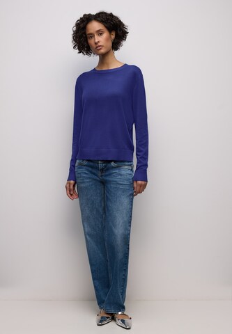 STREET ONE Pullover in Blau