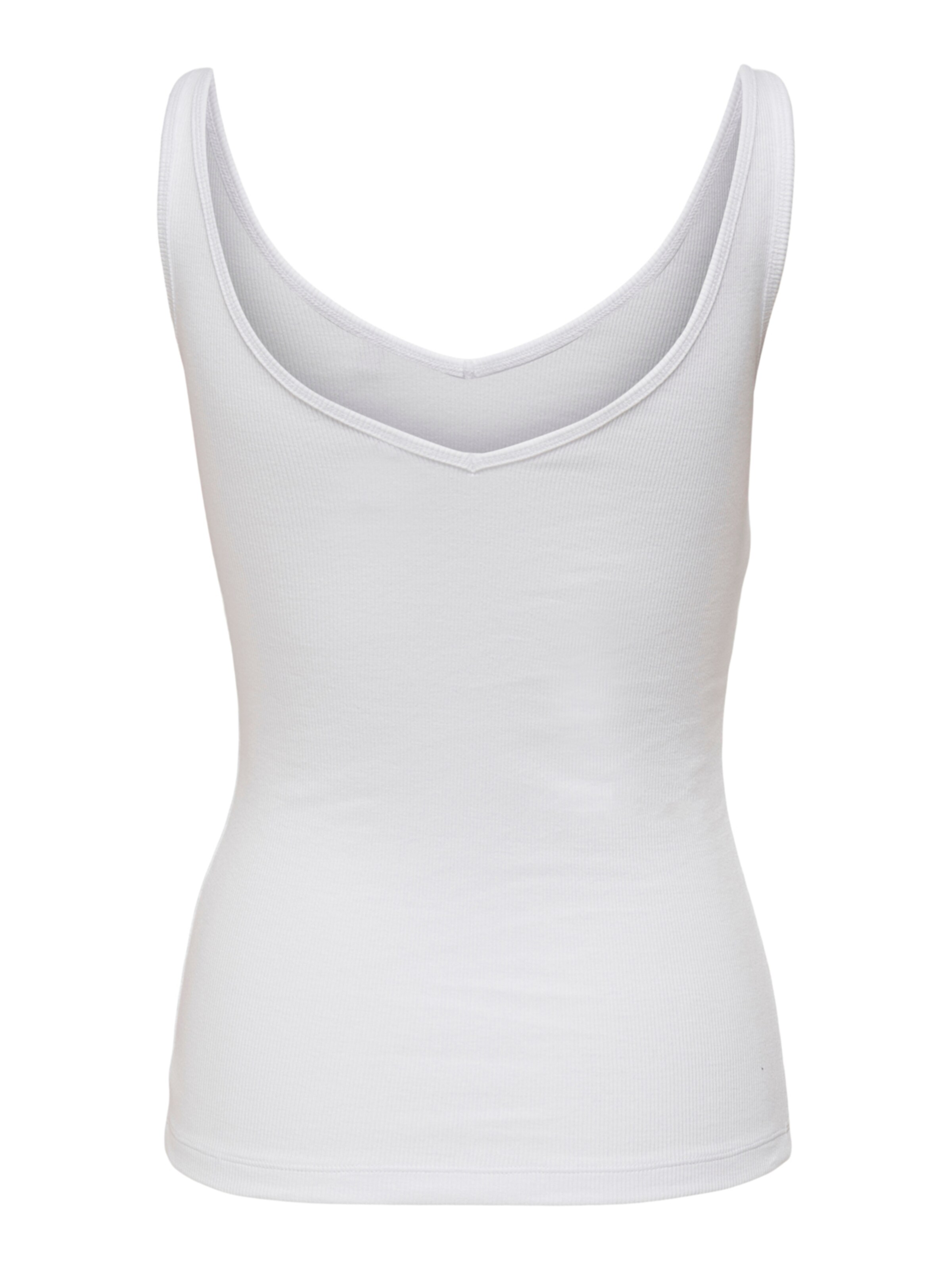 ONLY Top 'Clean Life' in White