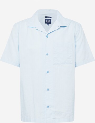 GAP Regular Fit Hemd in Blau: predná strana