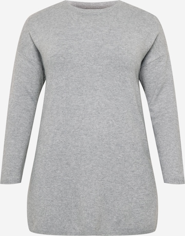 Vero Moda Curve Sweater 'Brilliant' in Grey: front