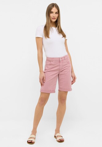 Coupe slim Pantalon Angels en rose