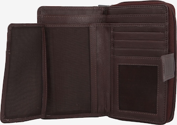 mano Wallet 'Donna Giulia' in Brown