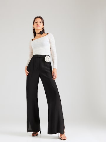 Wide Leg Pantalon 'Daniela' millane en noir