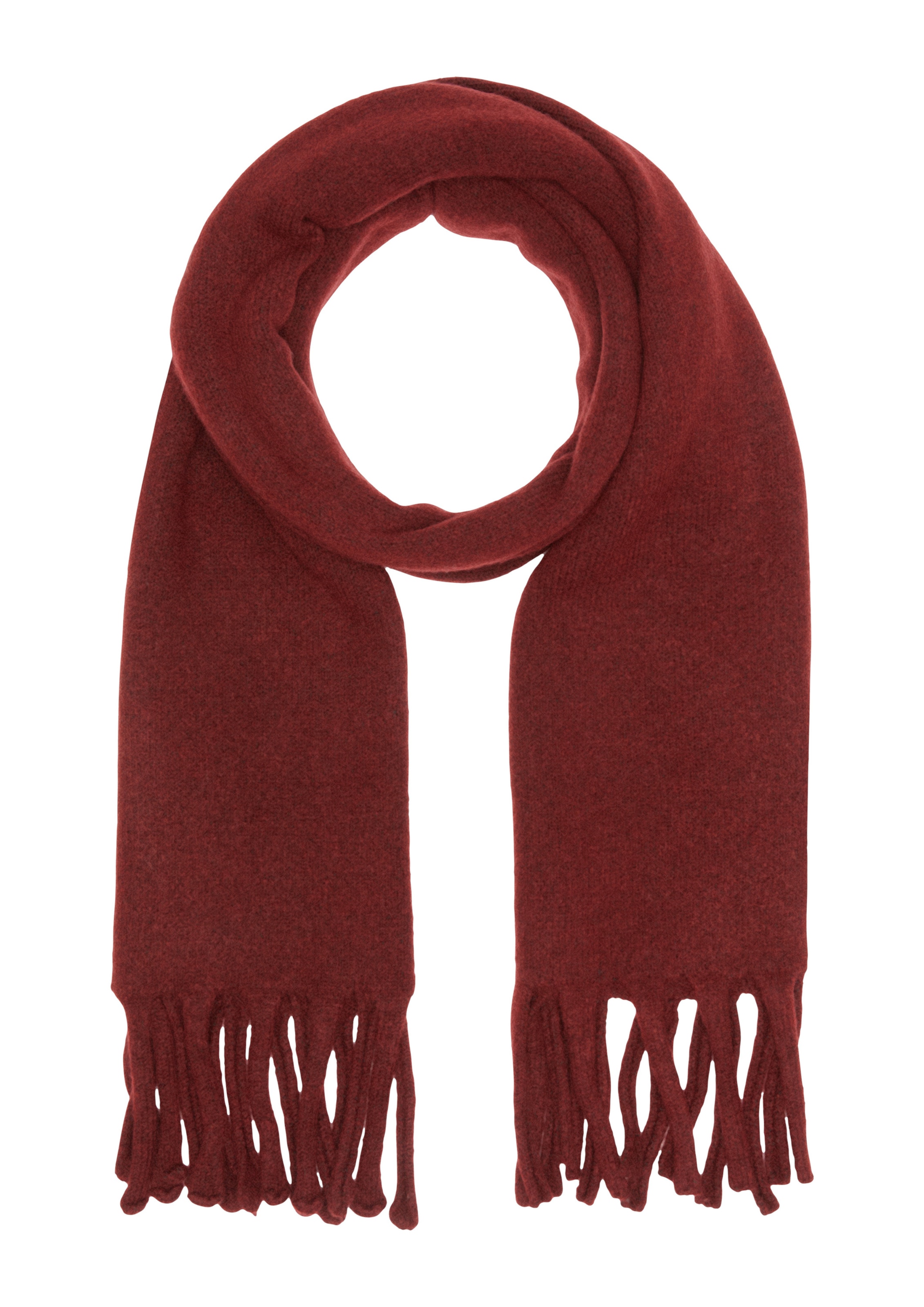 s.Oliver Scarf in Red: front
