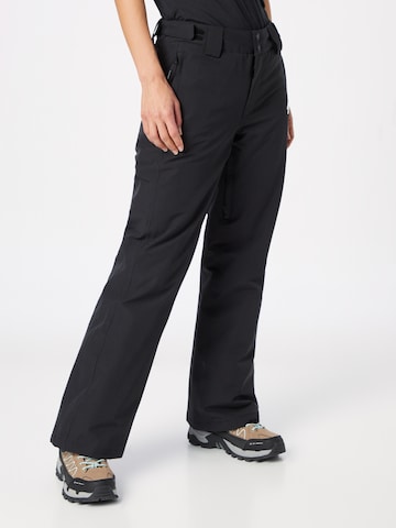 Regular Pantaloni sport de la Superdry Snow pe negru: față