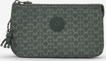 KIPLING - Bolsa de maquillaje 'Creativity' en verde: frente