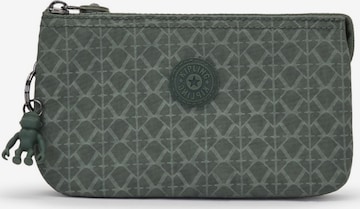 KIPLING - Bolsa de maquillaje 'Creativity' en verde: frente