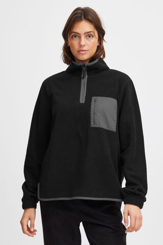 Oxmo Sweatshirt 'Piala' in Schwarz: predná strana