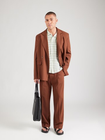 Coupe regular Chemise 'SLHDYLAN' SELECTED en blanc