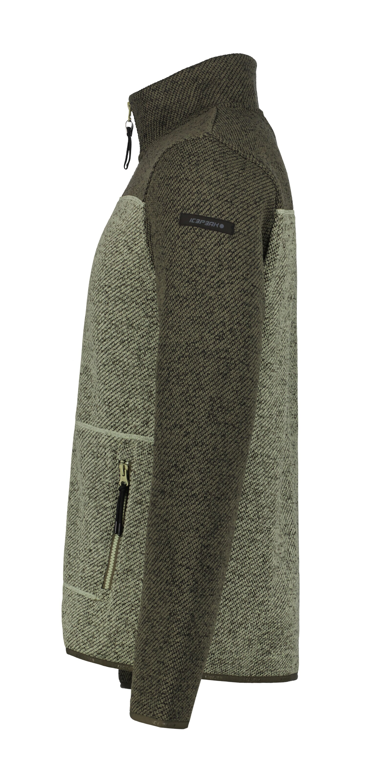 ICEPEAK Fleece Jacket 'AGEN' in Green