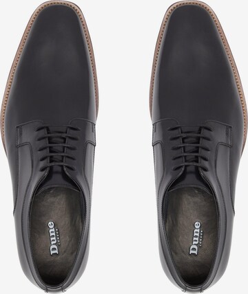 Dune LONDON Schnürschuh 'SPARROWS' in Schwarz