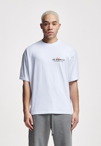 Maglietta 'Lilia' di 2Y Studios in bianco: frontale