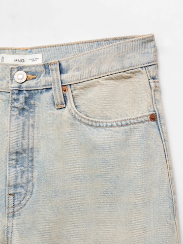 MANGO Loosefit Jeans 'Denver' in Blauw