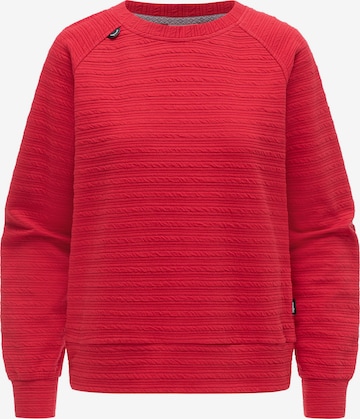 Sweat-shirt 'Joann' Ragwear en rouge : devant