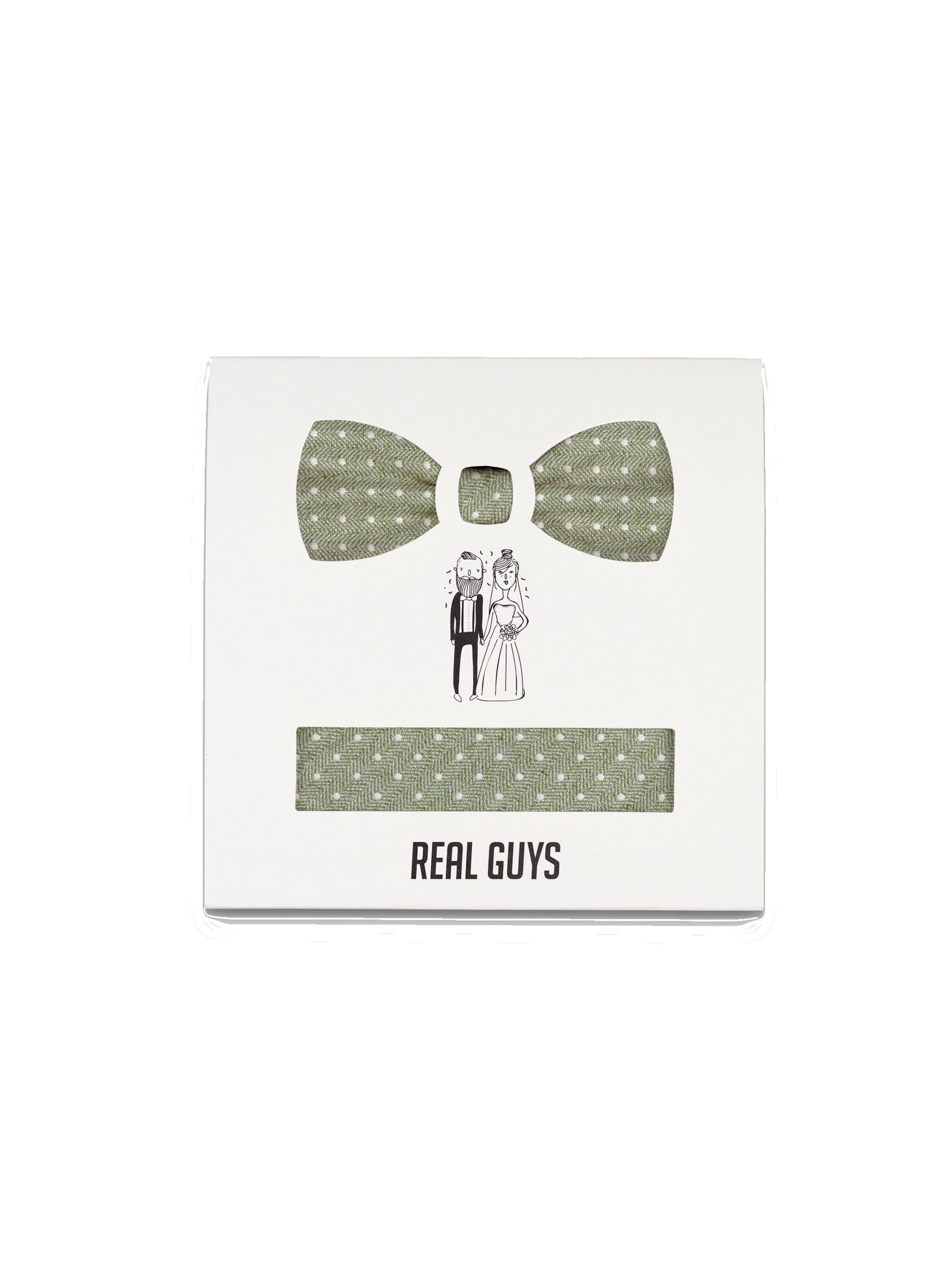 Real Guys Bow Tie in Green