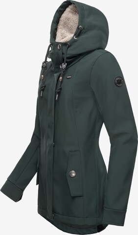Ragwear Toiminnallinen takki 'Monadde' värissä vihreä