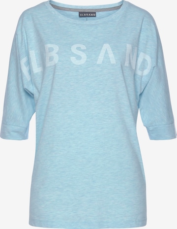 Elbsand Shirt in Blau: predná strana