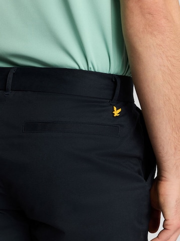 Lyle & Scott Regular Sportbroek in Blauw