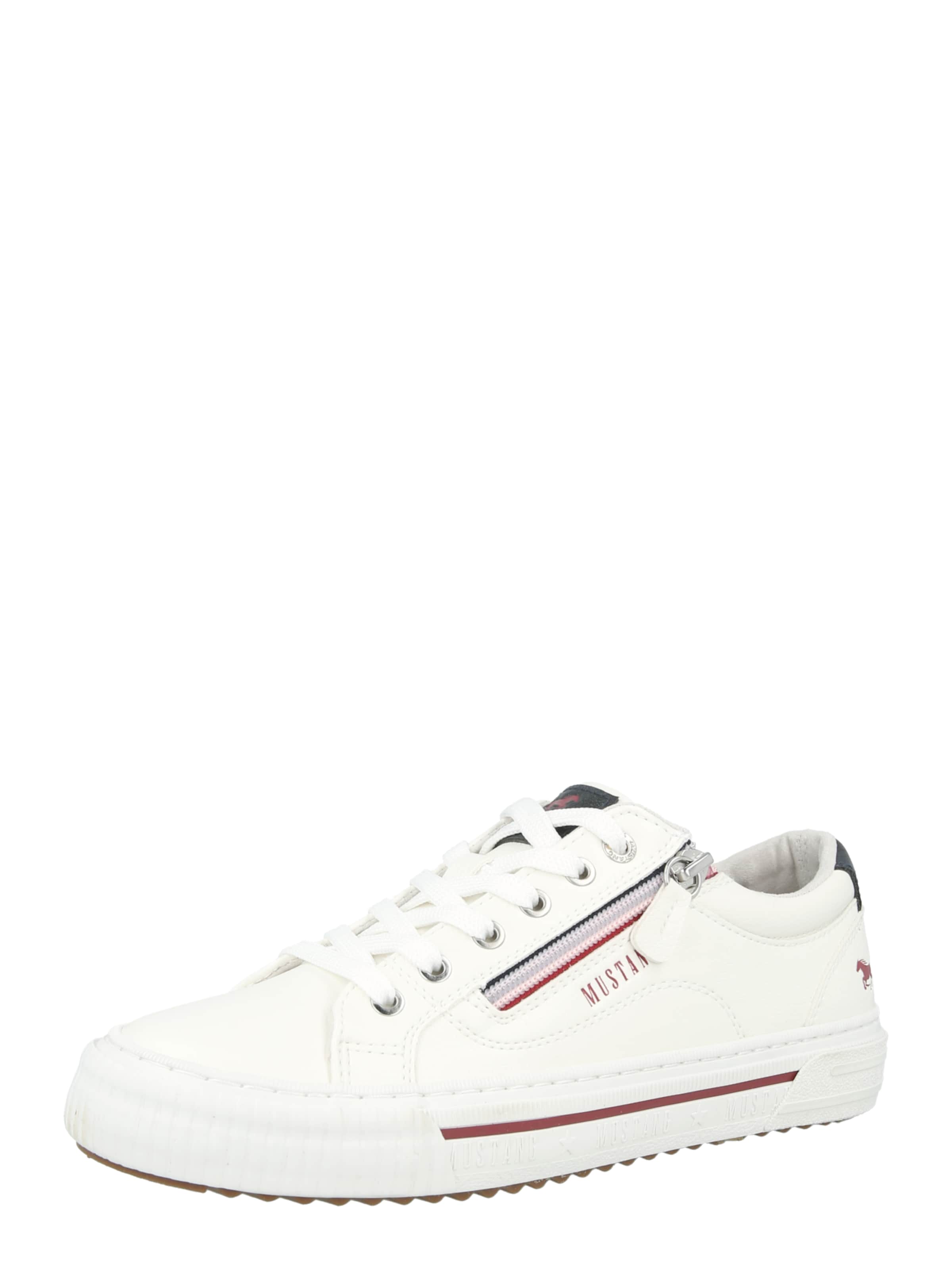 MUSTANG Sneaker low i hvid: forside