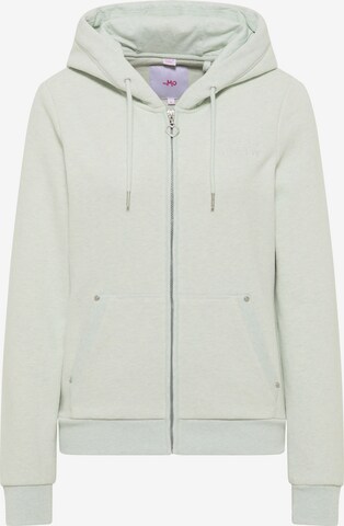 MYMO Zip-Up Hoodie in Green: front