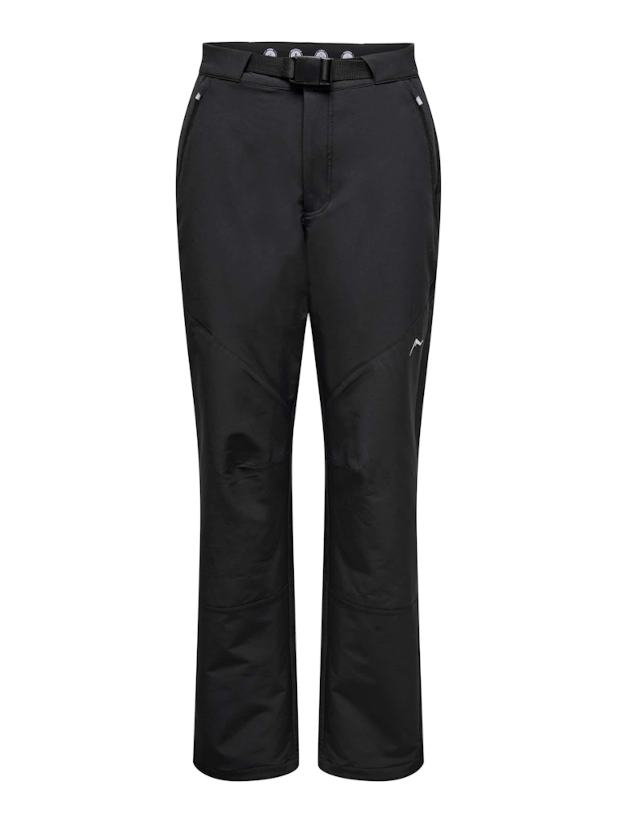 ONLY PLAY Regular Outdoorhose 'ONPMOUNTAIN' in Schwarz: Vorderseite