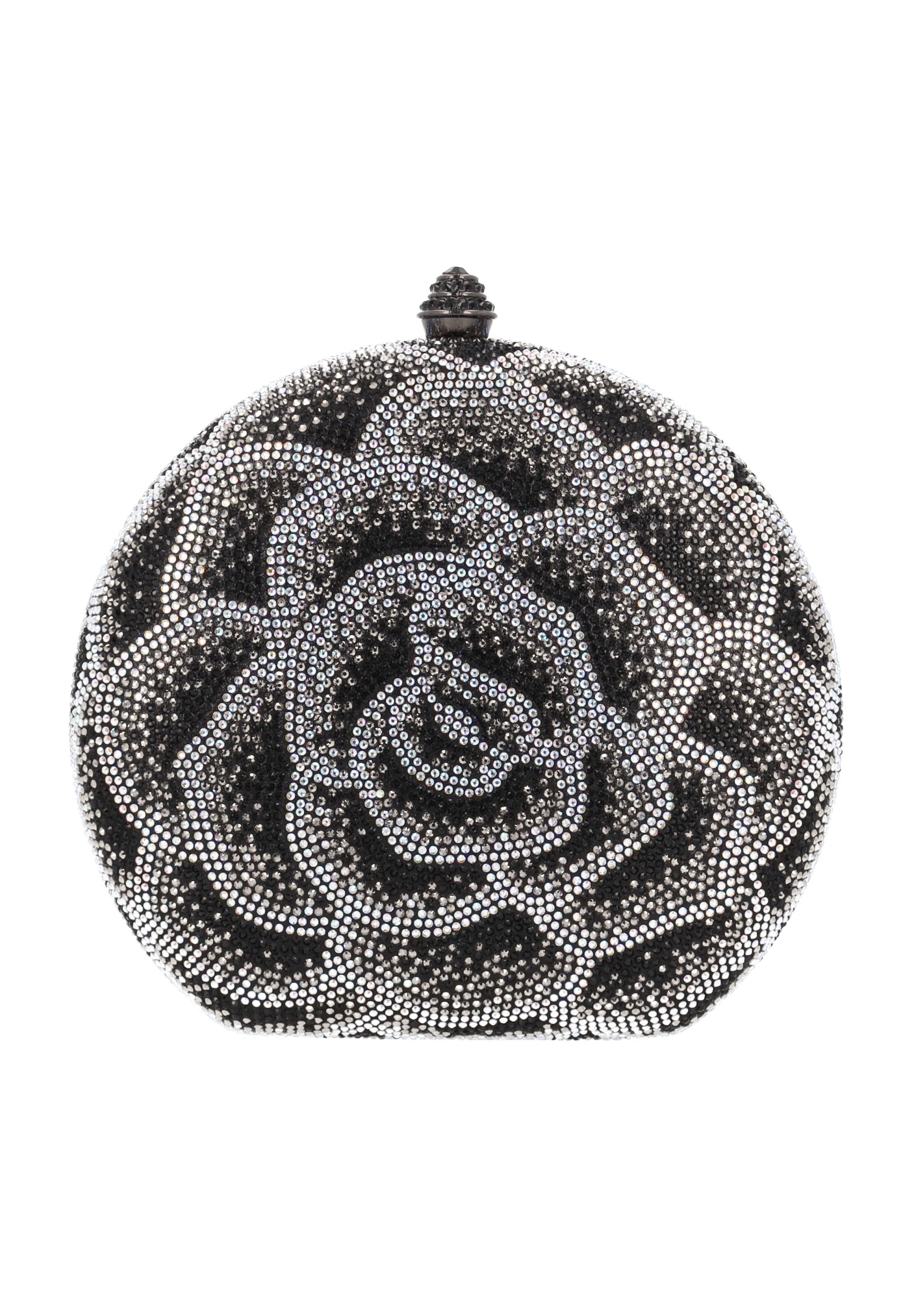 faina - Bolso de noche en negro: frente