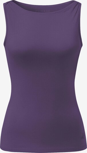 CURARE Yogawear Sporttop 'Boatneck' in violettblau, Produktansicht