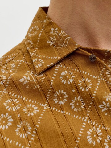 JACK & JONES Comfort fit Overhemd in Geel