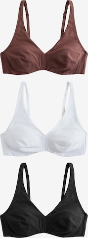 Triangle Soutien-gorge Next en marron : devant