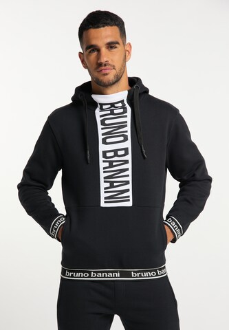 Bruno Banani Sweatshirt 'Cook' in Black: front