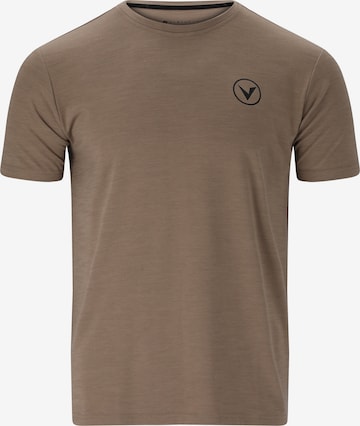 Virtus Shirt 'JOKER' in Brown: front