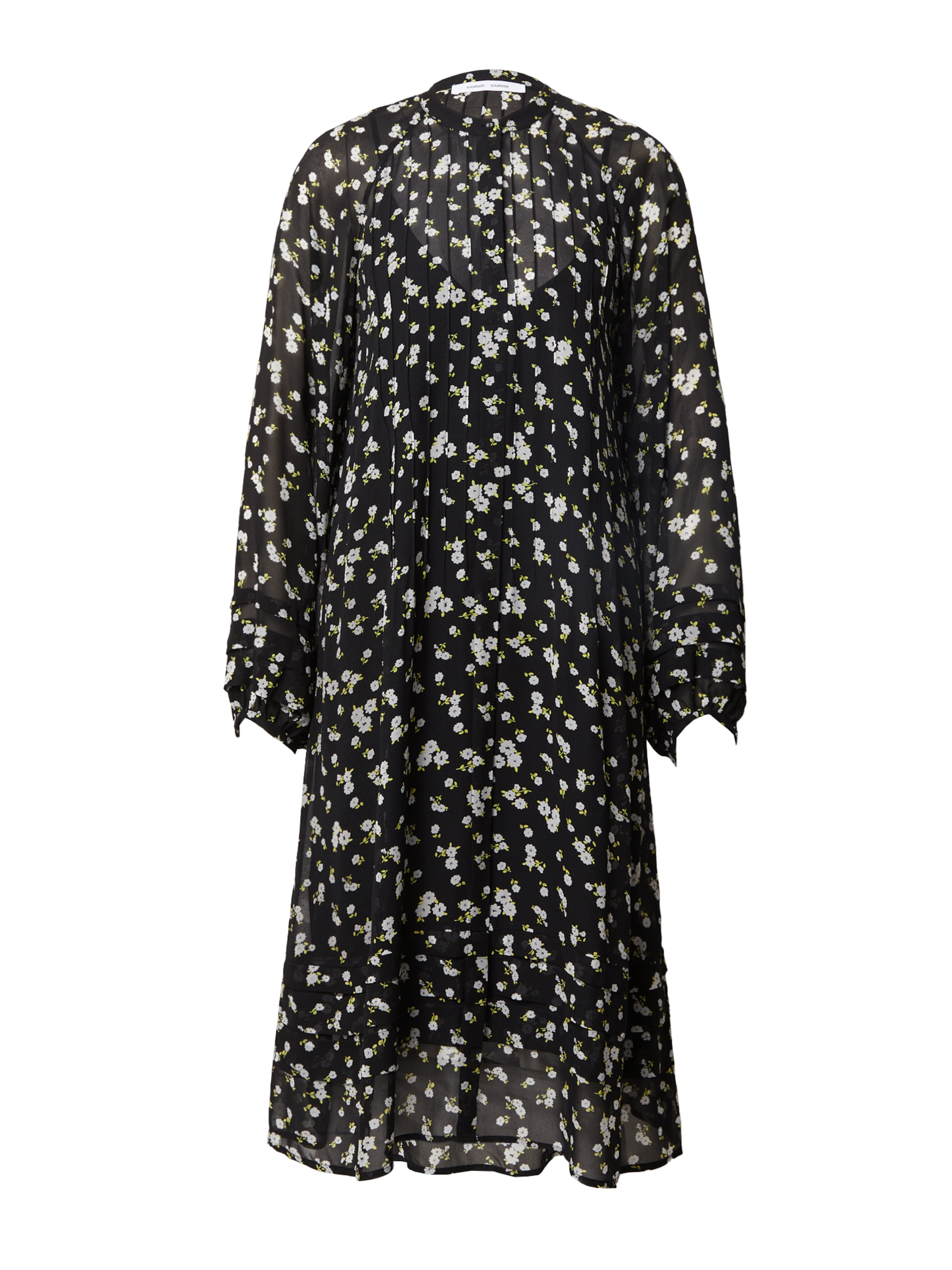 Samsøe Samsøe Рокля 'Elma' в зелено: отпред