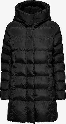 ONLY Zimný kabát 'LINA' - Čierna: predná strana