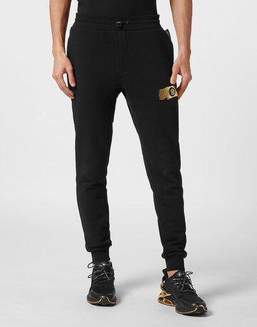 Effilé Pantalon Plein Sport en noir