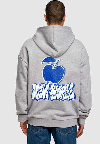 Mister Tee - Sudadera 'Big Apple NYC' en gris: frente